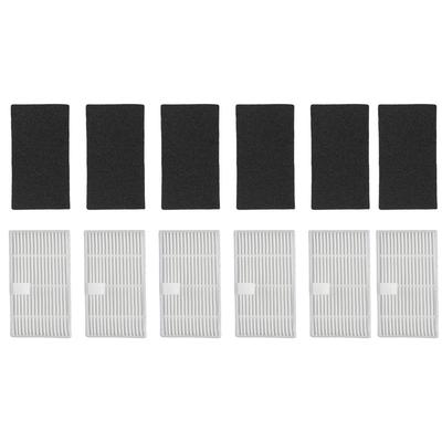 6 Pack Filter Set Replacement Filter Pack Robot Cleaner Filter