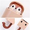 Squirrel-type Sticky Wall Hook Pop-up Smiling Squirrel Wall Keychain Creative Hook With Strong Adhesive Wall Hook For Home