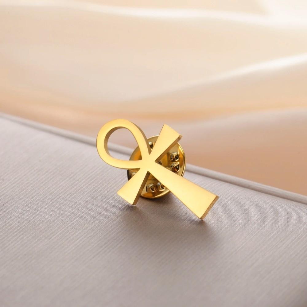 Anstecknadeln mit Metallkreuz, Kleideraccessoires, Schleifen-Anstecknadel, Kleiderdekoration