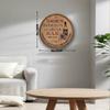20x20cm Rond Retro Aluminium Bord Bourbon Sigarenbar Decoratie Op Maat Gemaakte Metalen Plaat Whiskey Ontwerp