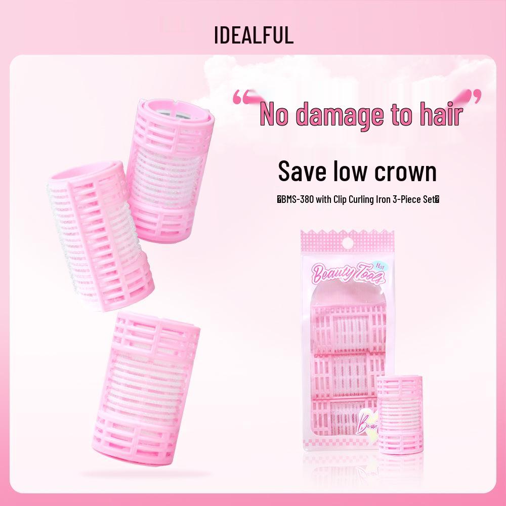 

Серия Candy Мягкие самоклеящиеся бигуди и прикорневые зажимы - 3 шт. для девочек