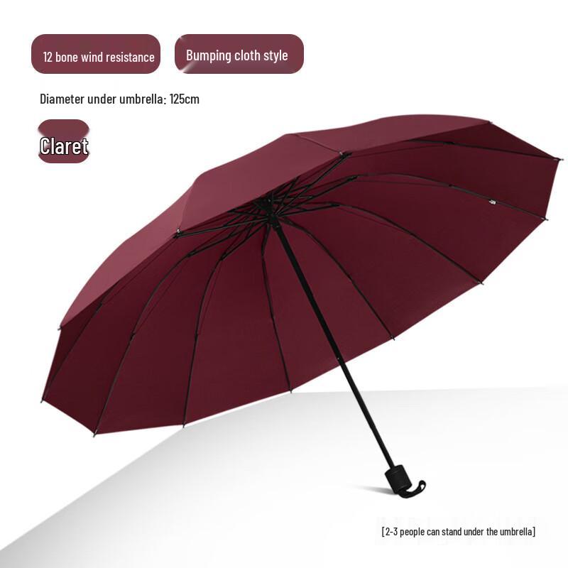 OIMG 12-Rib Extra Large Folding Umbrella