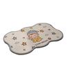 Cartoon Anti-Slip Bathroom Floor Mat - Water-Absorbent Linen Material for Toilet Entryway
