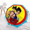 1pc Dragon Ball Automatic Folding Umbrella, Portable Collapsible Design, 8-Rib Iron Frame, , All-Season Casual Outdoor Accessory for Christmas Birthda