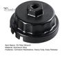 Oljefilternøkkel Heavy Duty oljefilterhattefjerning socket verktøykassett stil Oljefilterhusnøkkel for Camry Honda