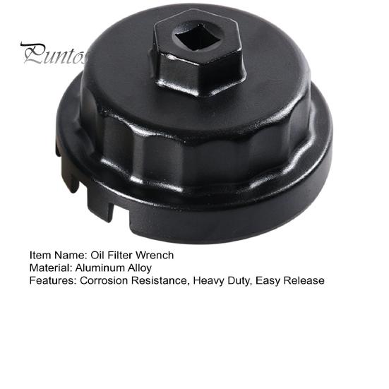 Oljefilternøkkel Heavy Duty oljefilterhattefjerning socket verktøykassett stil Oljefilterhusnøkkel for Camry Honda