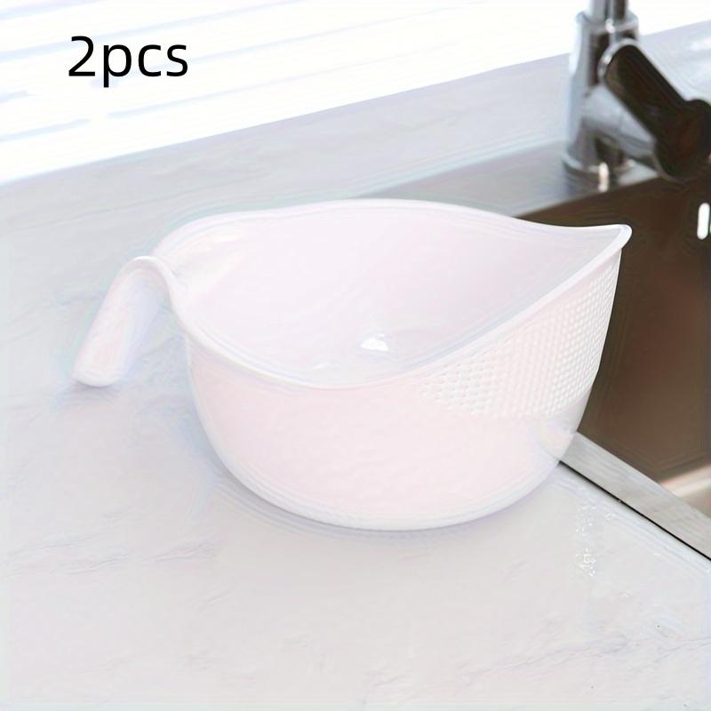 2pcs/Kitchen Drain Basket, Household Vegetable Washing Basket, Multi-Functional Storage Basket
