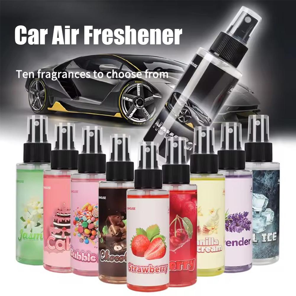 No Alcohol Car fragrance Spray 100ml air freshener deodorization bathroom air purification diffuser Q5M8