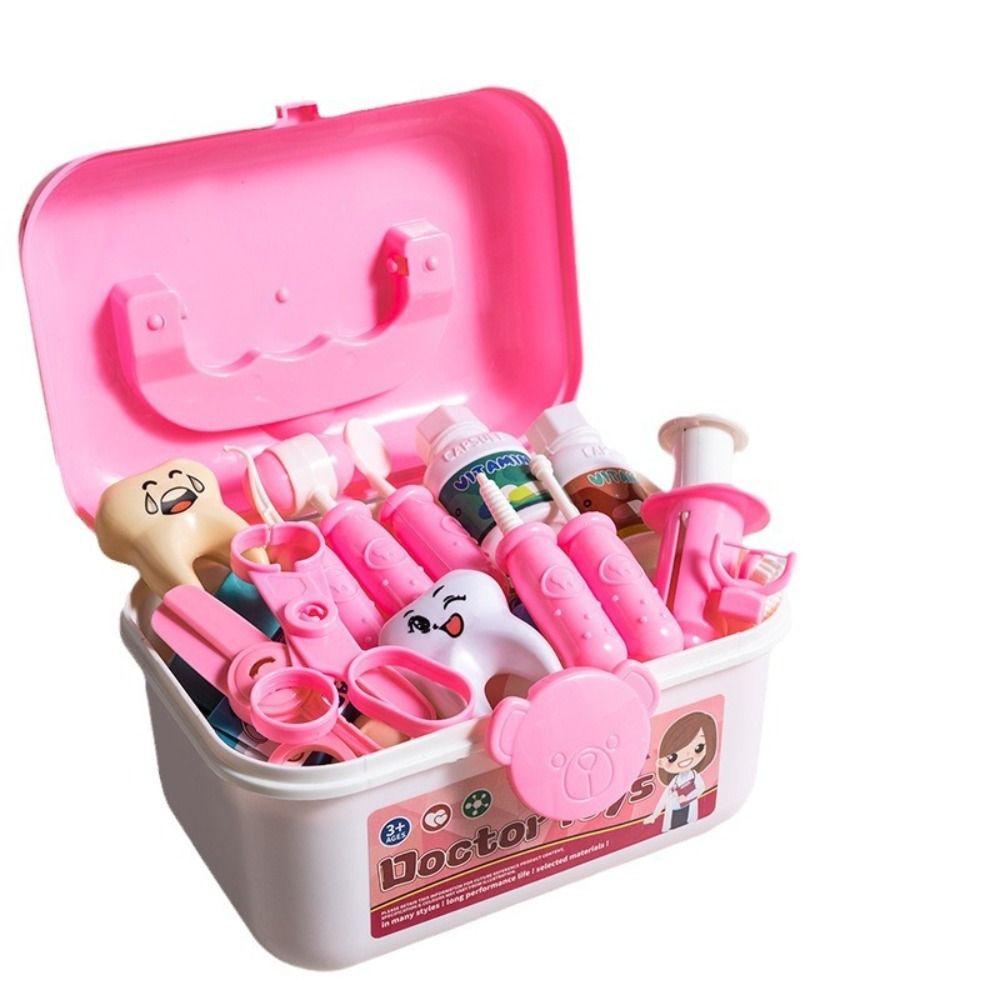 Educational Children Doctor Play Set Simulation Dentist Kid Stethoscope Doctor Set  Children Toys