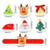 Stuffed Christmas Toy Shake Wristbands Hand Pat Circle Hands Clap Circle Pumpkin Buckle Ring
