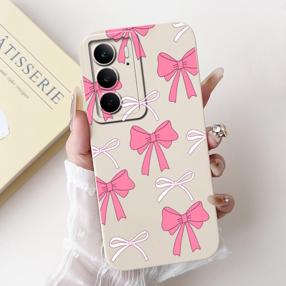 For Realme C75 4G Case Cute Cartoon Luxury Candy Painted Cover Shockproof Soft TPU Phone Case For Realme C75 C 75 RealmeC75 Bags