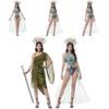 Greek Mythology Cosplay Dress For Women Stage Show With Breathable Cotton Material