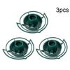 Plastic Automatic Portable Bird Feeders Outdoor Courtyard Garden Balcony Feeding Dark Green Hanging Tray Bird Feeder Accessories