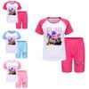 Kpop Demon Hunters Children Summer Athletic Set With Cotton Fabric For Active Kids
