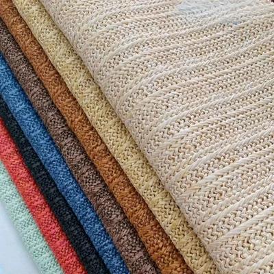 1 yard Környezetbarát PP Raffia Szőtt Szövet Légáteresztő Kézzel Készített PP Szalma Kézzel Kötött Szövet DIY Strand Szalma Kézitáska Anyag