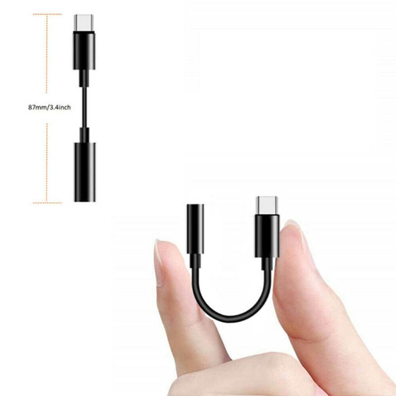 Usb-C Type C Adapter Port To 3.5Mm Aux Audio Jack Earphone Headphone Cable