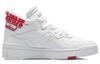 Li Ning Wave Coverage Thermal Slip Resistant Mid top Skateboard Shoes Women's White Red AGCQ238-1