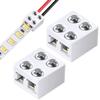 LED-Streifenverbinder 2-Pin 8mm 5V/12V/24V Vielseitiger LED-Licht Lötloser Verbinderadapter