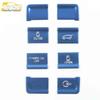 IMAX8 Aluminum Alloy Headlight Control Button Sticker for Left Center Console (Fits 21 Models)