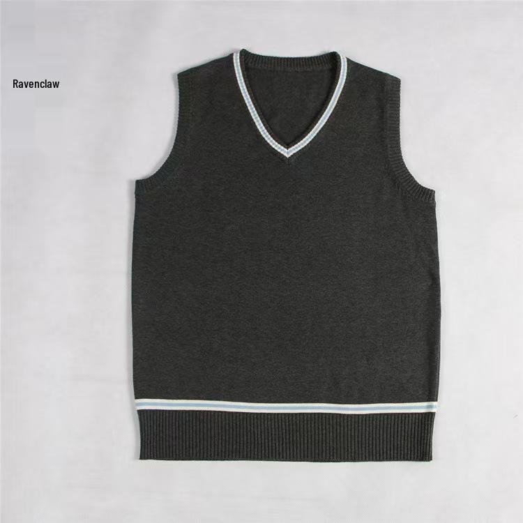 Harry Potter Gryffindor V-Neck Sweater Vest for Men & Women - Cosplay & Daily JK Uniform Style