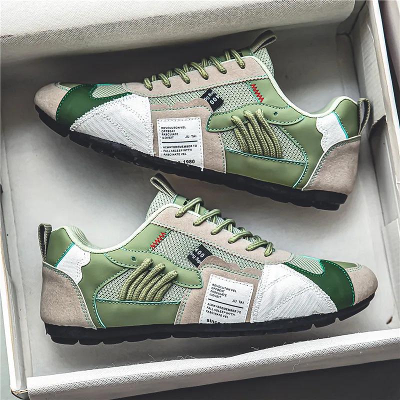 Trendy Men'S Shoes, Casual Sneakers, Spring And Summer Fashionable, Lightweight, Durable Shoes, Breathable Skateboard Sneakers