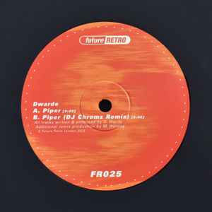 10inch Record DWARDE - FR025 FR025 Future Retro Lo 2023 UK Dance & Electronica