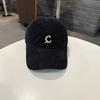 Washed Cotton Baseball Cap Letter C Embroided For Unisex Couples Casual Outdoor Sunshade Sun Hat Face Small Caps For Men Hats