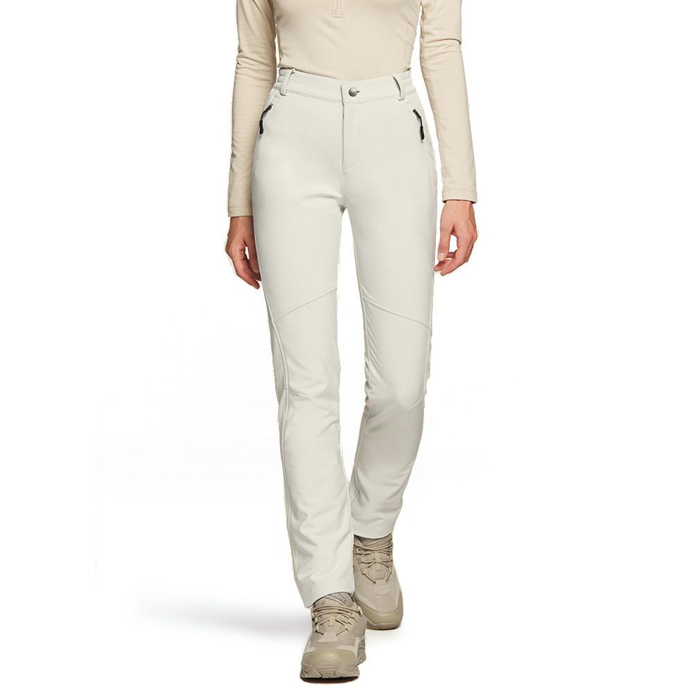 Teseulla Women'S Softshell Fleece-Lined Waterproof Thermal Outdoor Pants