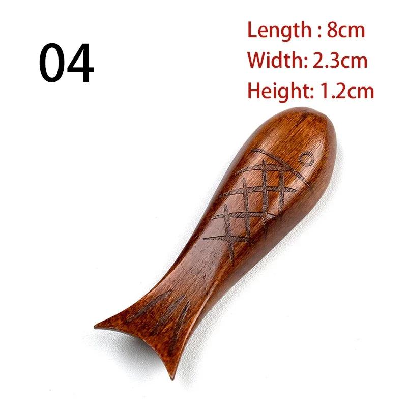 Japanese Style Chopsticks Holder Vintage Wooden Chopsticks Stand Rest Decorative Rack Dining Table Tableware Accessories