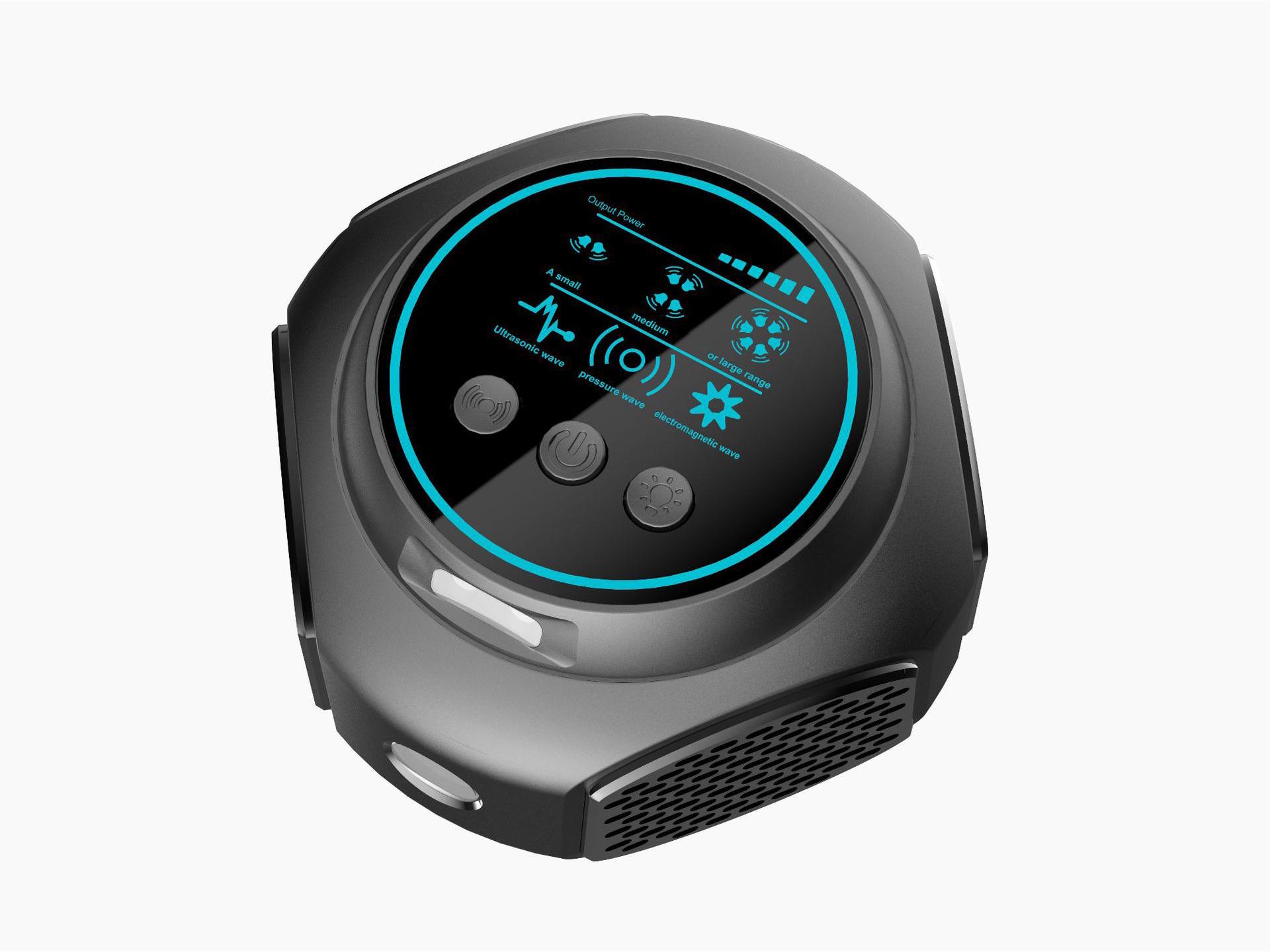 

Ультразвуковой отпугиватель вредителей высокой мощности для использования в помещении - отпугивает мышей, муравьев и тараканов US Plug чёрный