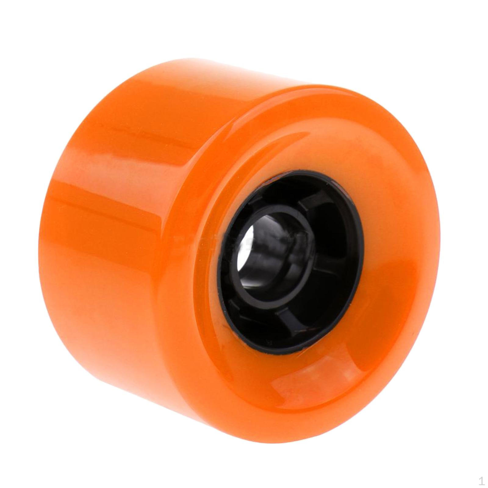 

High Performance Longboard Wheels for Skating Enthusiasts Orange