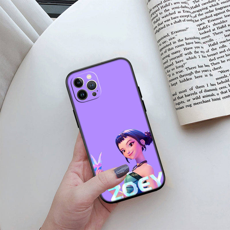 IR16 KPop Lovci démonů Pouzdro na telefon pro iPhone 7 8 11 12 13 14 15 16 16E XS Pro Max XR X SE