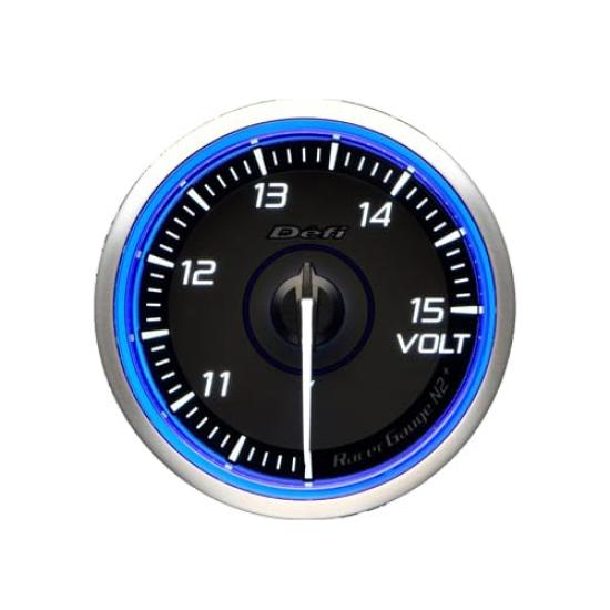 Defi Nippon Seiki Racer Gauge 60 Volt Blue DF19801 N2+