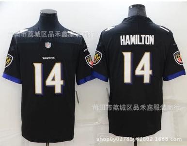 Baltimore Ravens 52 #RLEWIS 14 HAMILTON