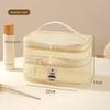 Multifunctional Nylon Travel Makeup Bag With Large Capacity And Mesh Clear Visibility For Home And Trips