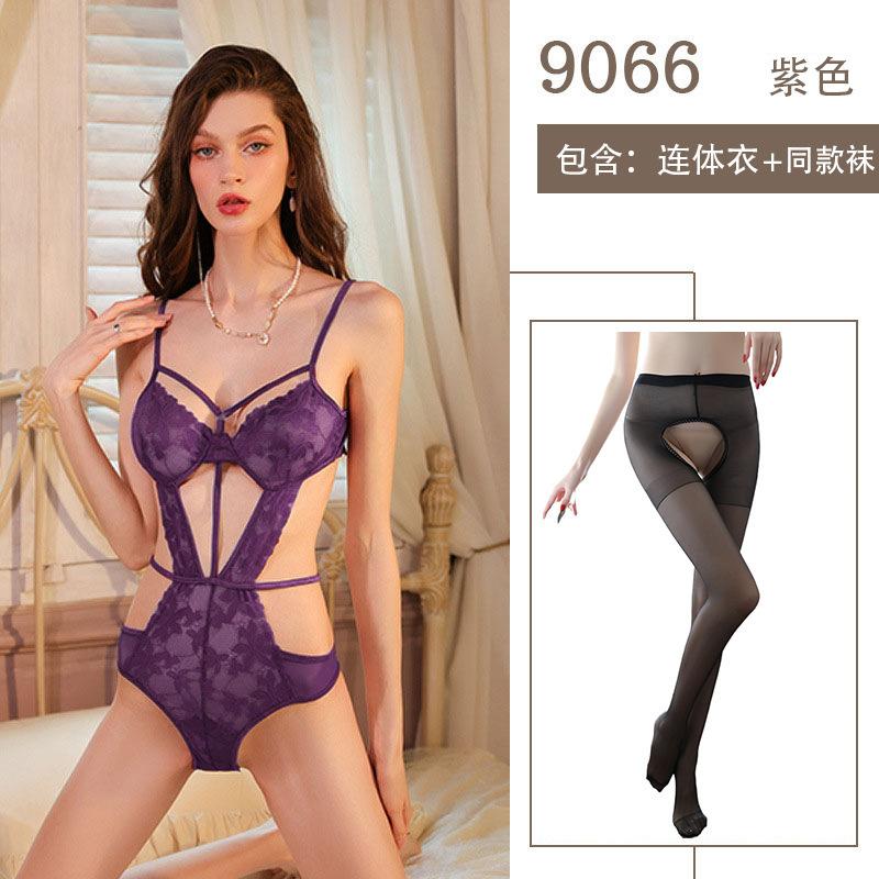Sexy lingerie pure desire hot imperial sister sexy underwear seduction lace open file free onesie women
