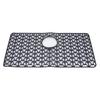 Kitchen Sink Mat Silicone Scratch Resistant Anti Slip Water Proof Reusable Multifunction for Dishes