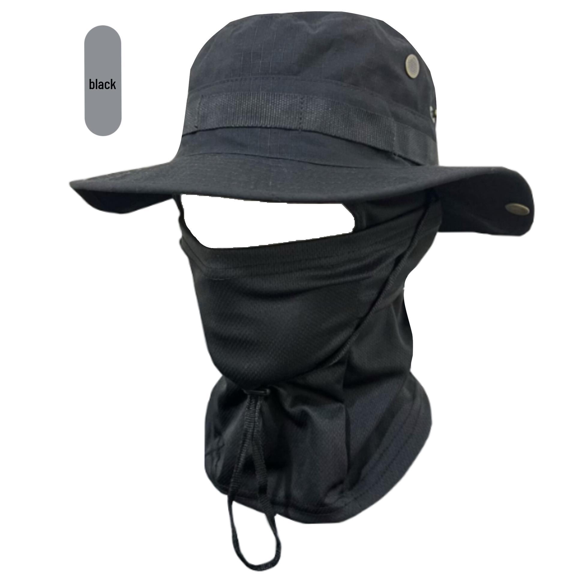 

Camouflage Windproof Sun Protection Hat Set for Outdoor Activities 58-62