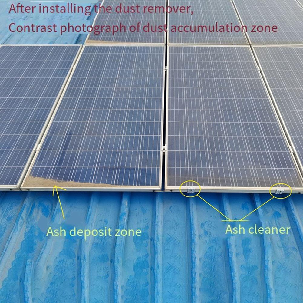 Pachet de 10 Cleme de Drenaj Apă Cadru Panou Solar Deflector Aluminiu Complet Automat