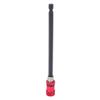 Chrome Vanadium Steel Screwdriver Bit Holder 1/4 Inch Hex Shank 60mm Length Magnetic Extension Adapter Stainless Steel