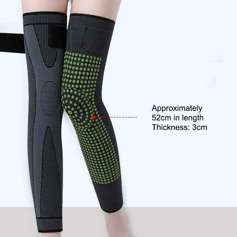 

Mugwort Fever Knee Support Sleeves Heat Therapy Compression Braces for Knee Pain, Cold Legs & Joint Relief чорний