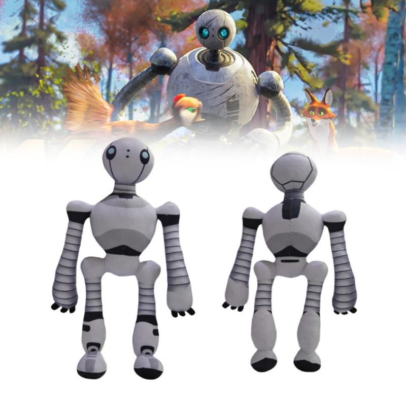 Adorable The Wild Robot Plush Toy Cuddly Wilderness Robot Stuffed Animal 35cm Soft