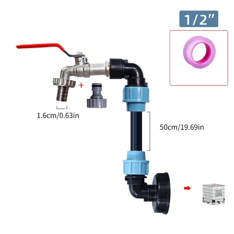 IBC Tank Vertical Stacking Connection set Weatherproof Design Outdoor Use weight  flows Systems for IBC Containers