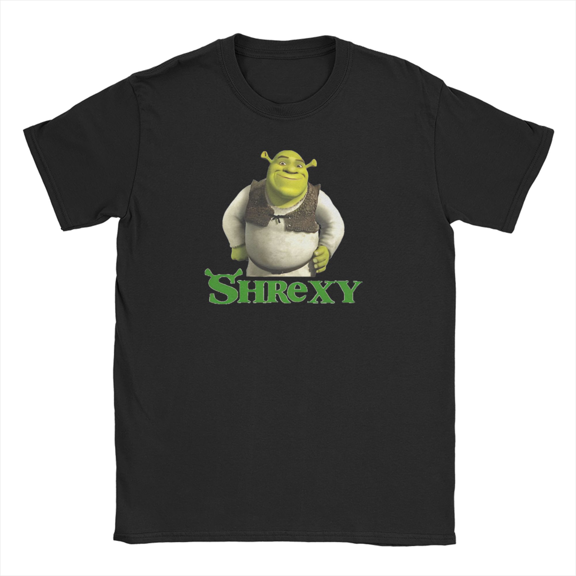 

Novelty SShreks Shrekxy TShirts for Unisex Women O Neck Cotton T Shirt Short Sleeve Tees Gift Idea Clothing 4XL