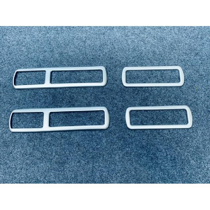 Silver Matte Rear Upper Air Outlet Vent Cover Trim For -23 Toyota Highlander