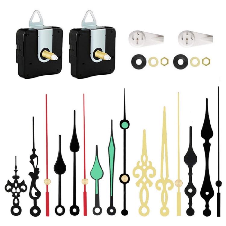 Clock Movements with Different Size Clock Hands Replacement DIY Repair Parts