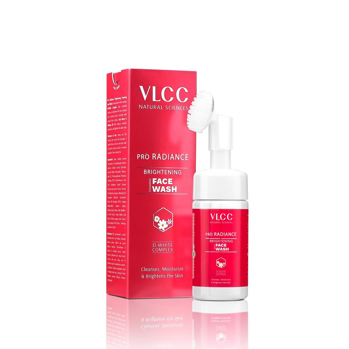 

VLCC Pro Radiance Skin Brightening Foaming Face Wash 100ml | Reduce Dark Spots & Even Skin Tone