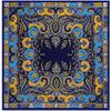 130cm Silk Scarf Square Scarf Fashion Pashmina Design Bohemian Retro Cashews Women Shawl Bandana Kerchief Scarves For Ladies