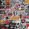 42-Piece Waterproof Hip Hop & Graffiti Sticker Set for Phone & Luggage Decoration