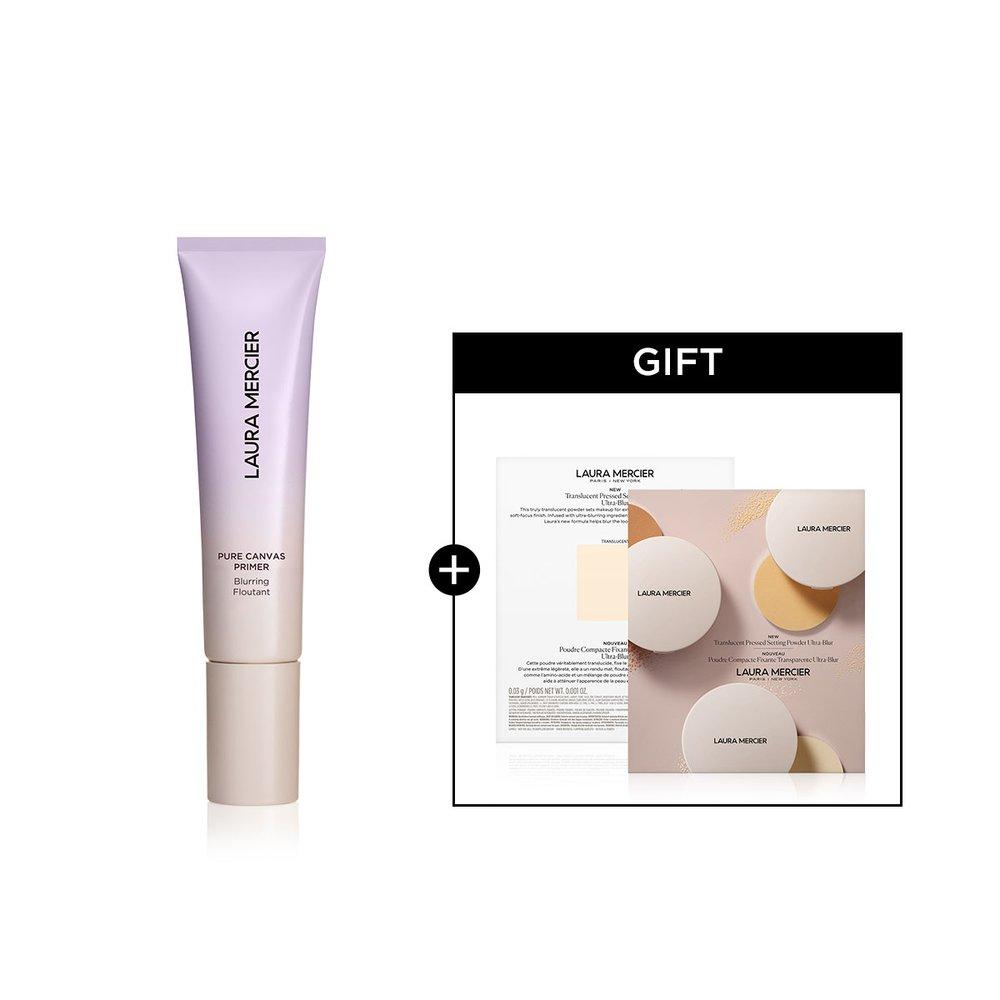laura mercier Pure Canvas Primer 30ml (with Powder Sample)